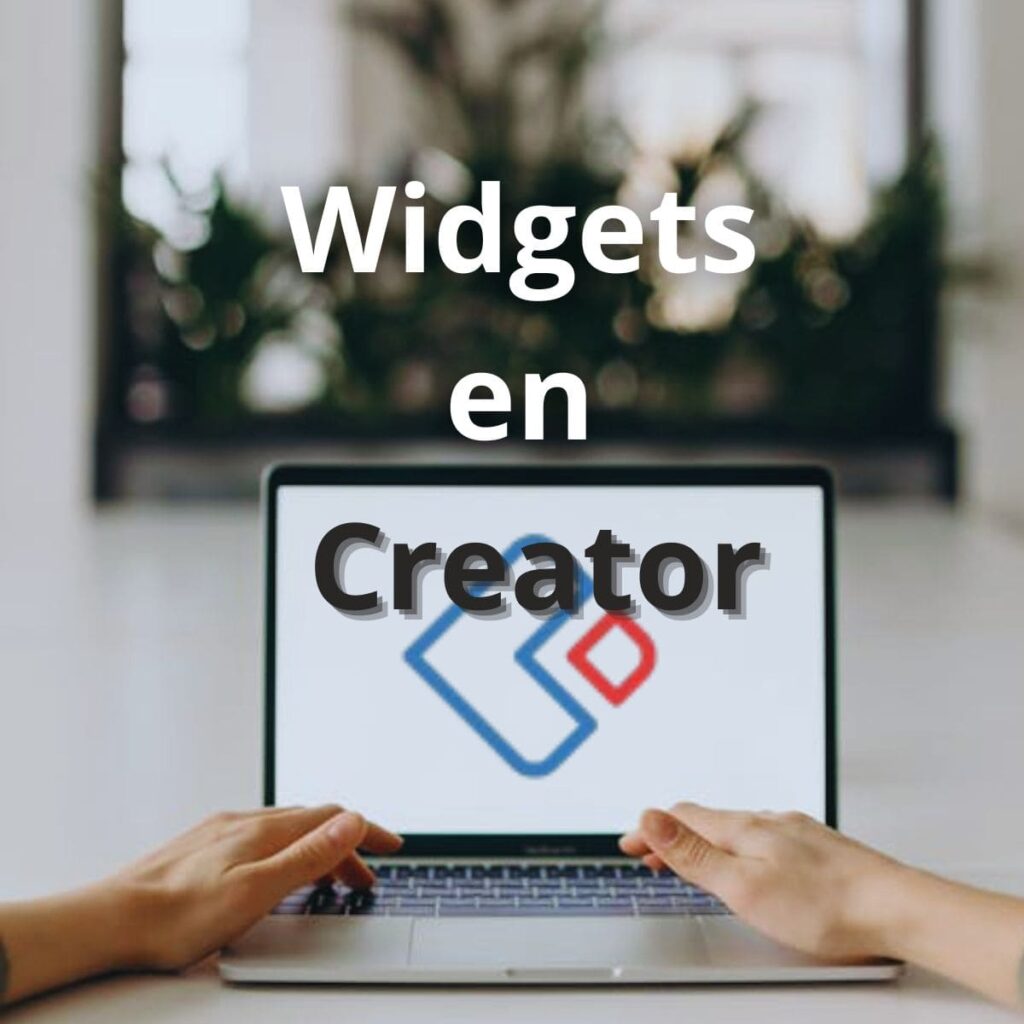 Widgets en Zoho Creator